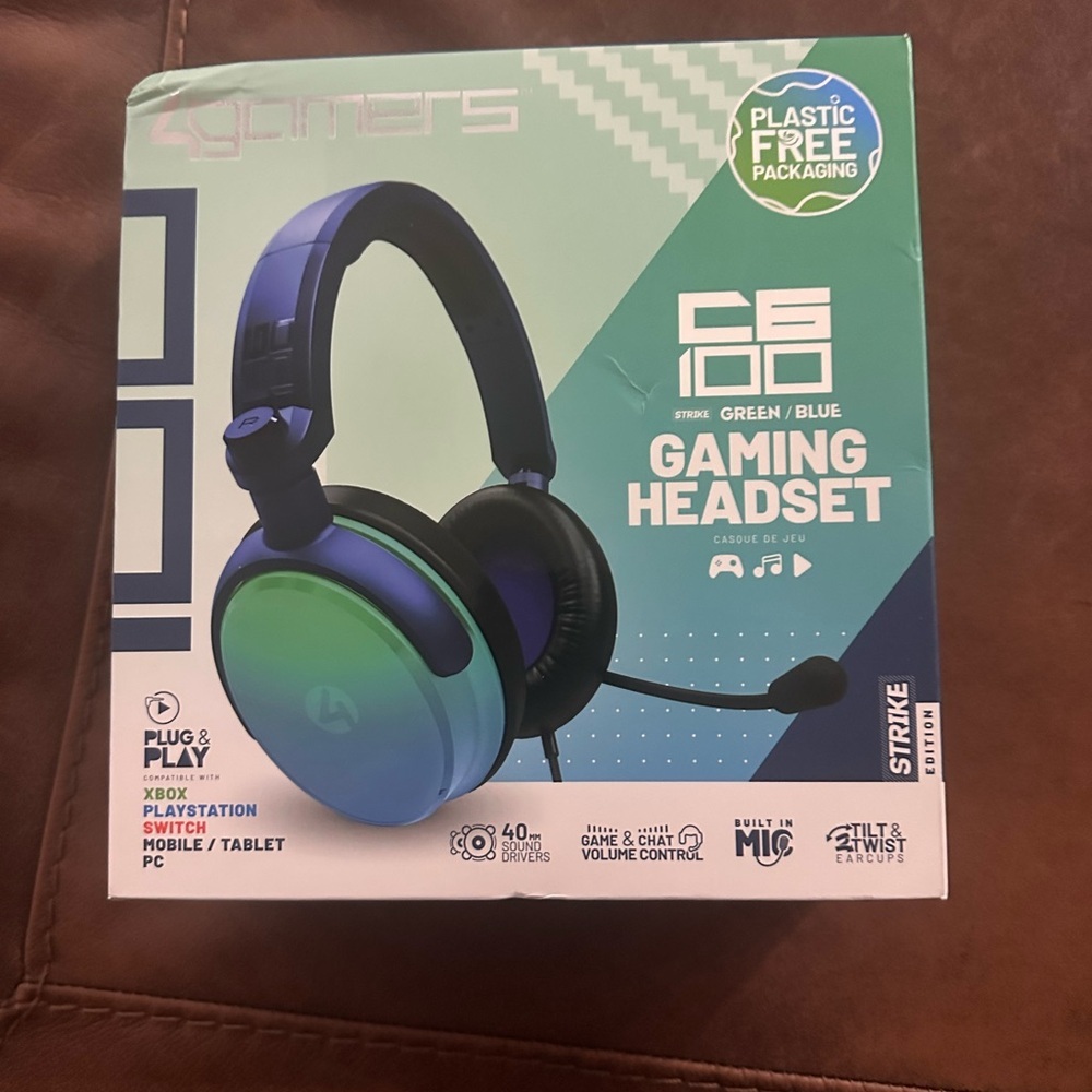4Gamers - C6-100 Headset STRIKE - PS4, PS5, Xbox, Series S/X, Switch, PC, mobile